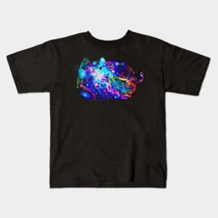 Galaxy Puffy Kids T-Shirt